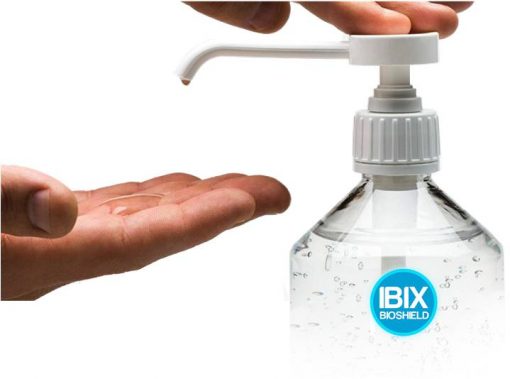 Gel dezinfectant cu dispenser PRONTO GEL AM | 500ml | IBIX